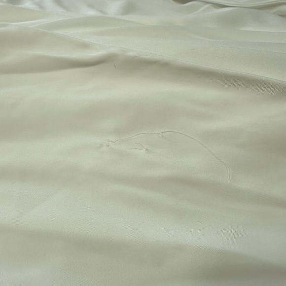 Lulu’s Perfect Vows White,  Lace Bustier Strapless Maxi Dress **see description - Picture 16 of 16